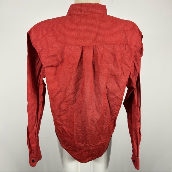 ❤️ Cinch Men's Red Button-Up Shirt XXL - Picture 4 of 10